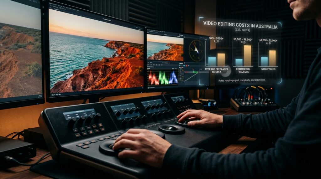 Professional video editing services for Australian businesses